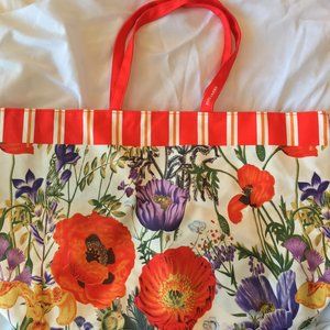 Estee Lauder 2018 Floral Tote Bag Red - New